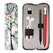 Produktbild TiMOVO Pencil Halter Hülle für Apple Pencil/Apple Pencil 2 2018 Release, Premium PU Leder Case Tragetasche Beutel Sleeve Cover mit integrierter Tasche und Halter für iPad Pro Pencil/Pen, Glückbaum