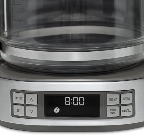 AEG Kaffeemaschine PremiumLine 7Series KF 7800 (HighContrast-LCD-Display, Programmierbarer (24h) Timer, Goldton Kaffeefilter, 1,5 L Glaskanne, Warmhaltefunktion, Abschaltautomatik, Edelstahl) - 2