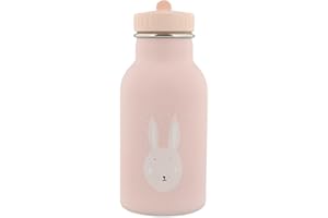 Trixie Baby Trixie - Gourde Isotherme pour Enfants en Acier Inoxydable 350ml (Mrs. Rabbit (Lapin))