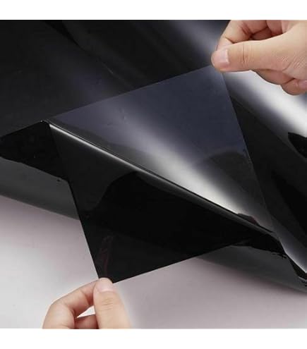 Pellicola Oscurante Vetri Auto Anteriori per-Nissan Micra 3-Porte 2003-2010 (50% Fumo Chiaro