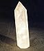 Produktbild 125 mm x 32 mm x 30 mm (192g) Natürliche Rosenquarz Single Point Zauberstab Reiki Heilung – Produkt BILDER sind close up (Lupe, Fakten Glas) * * * Bitte sorgfältig prüfen Maße im Titel und Liste für Größe und Gewicht des Produkt * * *