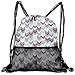Produktbild RAINNY Drawstring Backpacks Bags,Symmetric Stripes In Gradient Tone Arrows Classic Vintage Graphic,5 Liter Capacity,Adjustable