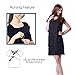 Sweet Mommy Random Tiered Maternity and Nursing Dress SO1233 NV L(12-14)