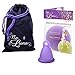 Produktbild Me Luna Menstruationstasse Classic, Ring, Violett, Größe Shorty S