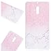 Produktbild SMART LEGEND Nokia 6 Weiche Silikon Hülle TPU Bumper Transparent Handyhülle mit Rosa Marmor Muster Durchsichtig Schutzhülle Backcover Crystal Kirstall Clear Etui Ultra Slim Design Glatt Weich Handytasche Soft Case Silicon Protective Cover Flexible Dünne zurück Schale
