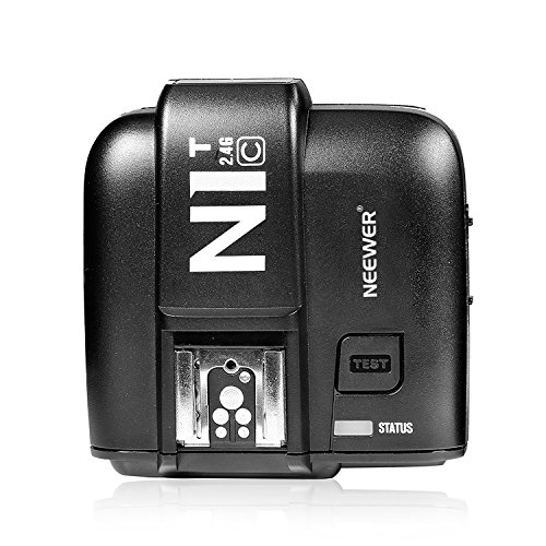 Neewer   n1t-c E-TTL 2 4  G 32  canaux Transmetteur D  clencheur Flash Sans Fil pour Canon EOS Appareils Photo R  flex Num  riques tels que 5D Mark II III  70D 60D  550D  Studio Flash et flash Speedlite