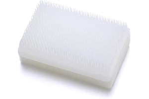 SIMAO TOYS Brosse Sensorielle Trouble Du Traitement Sensoriel Autisme Brosse Éponge Brosses Chirurgicales pour Les Mains (Blanc)