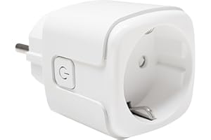 LED ATOMANT Enchufe Inteligente WiFi, Medidor de Consumo, Programable con Temporizador y horarios, Control Remoto por APP Sma