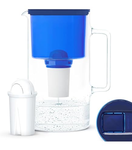 10 Cartucce Filtranti Per Caraffe Brita, Dafi, Laica - Con Carbone Attivo | Riduce Calcare E Cloro | Senza BPA - Foto 9