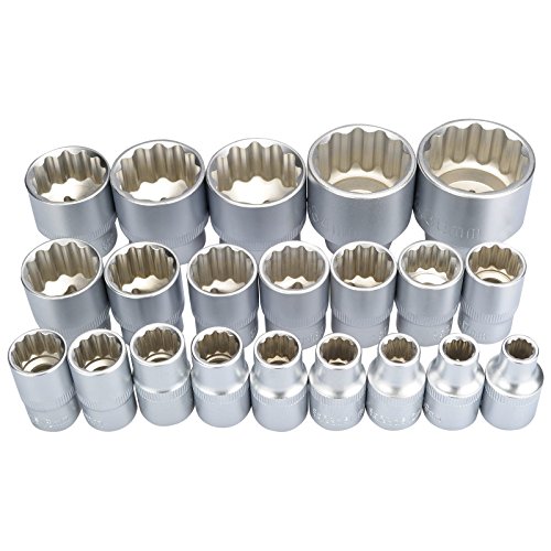 HASKYY® Vielzahn Nusskasten Nüsse Steckschlüssel 8-36mm Satz - 5