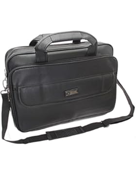 XXL-TASCHE Raumwunder die perfekte Arbeitstasche Herren Umhängetasche Schulter Tasche Messenger Bag Leder-Optik...