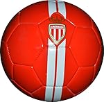 Ballon de football ASM - Collection officielle AS MONACO - Taille 5 - Supporter - Ligue 1