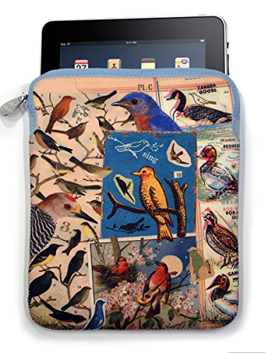 Preisvergleich Produktbild StealStreet ss-ki-el889 Birds Tablet und E-Reader Sleeve