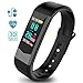 Produktbild Fitness Tracker Fitness Armband Schrittzähler Uhr Pulsmesser Wasserdicht 3D UI Farbdisplay mit Schlaf-Monitor Kalorienzähler GPS-Routenverfolgung Blutdruckmonitor Notifications Anrufe SMS Reminder