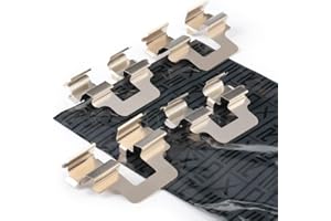 RIDEX 1164A0170 Kit de accesorios pastillas de frenos Trasero Kit de montaje de pastillas de freno Kit de instalación de pastillas de freno