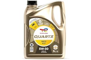 TERAM LOISIRS Huile Automobile Compatible pour TOTAL QUARTZ INEO RCP 5 W 30/5 Litres/ACEA C3 / API SN Plus NEUF FRANCE