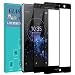 Produktbild TAURI [2 Stück] Sony Xperia XZ2 Premium für Schutzfolie Panzerglas [Volle Abdeckung] [9H Härte] Gehärtetem Glas Panzerglas Hartglas Displayschutzfolie - Schwarz