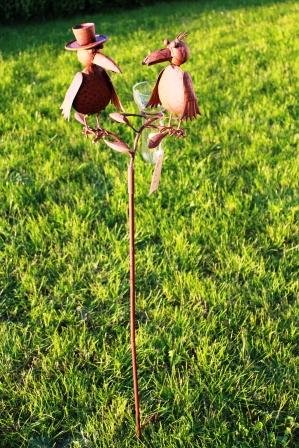 RABE Regenmesser Shabby-Metall Rostoptik - 3