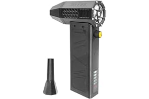 HFINGAQEX Jet Dry Blower, Powerful Turbo Fan,Mini Turbo 140000 RPM Wind Speed 62m/s Turbo Fan Portable Hand Held Turbo Jet Blower, Jet Blower Car Dryer for Car,Cleaning, Camping