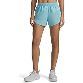 Under Armour Women Fly by 3In Short Running Shorts Sky Blue 539 - Lilac