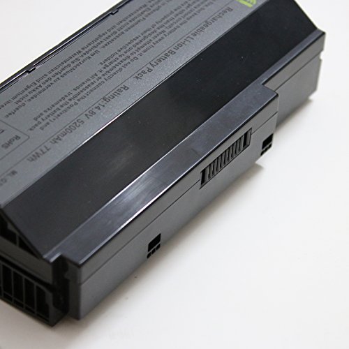 HASESS Asus Laptop Ersatzbatterie Notebook akkus für Asus G73G, G73, G53, G53JH ersetzt A42-G73, A42-G53, A42-G53 G73-52,14.8V 8 Zellen 5200mAh – 12 Monate Garantie - 5