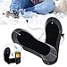 Produktbild Kohlefaser beheizte Einlegesohlen, USB-Aufladung beheizte Einlegesohlen Fußwärmer Winterwärmer Schuhe Einlegesohlen, Batterieleistung Thermische Schuhe Einlegesohlen Unisex zugeschnitten, um 38-46