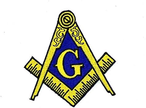 Ecusson Embroidered iron-on Biker Patch motark Motorcycle Frank Mason Masonic Symbol