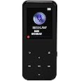 Sorandy Portable MP3 Player, 1.8 Inch Touch HD Screen Bluetooth Music Player with E Book FM Radio Support Memory Card 500mAh (Black)