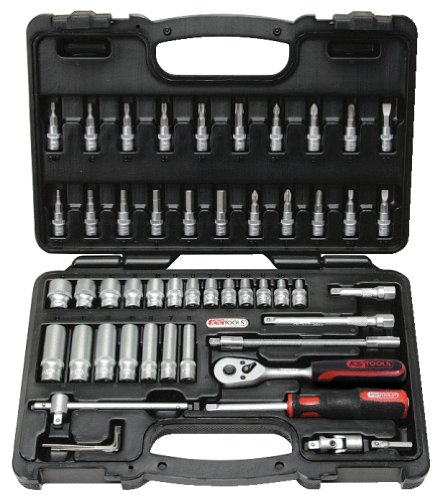 KS Tools 911.0653 1/4" SUPERLOCK Steckschlüssel-Satz, 53-tlg.