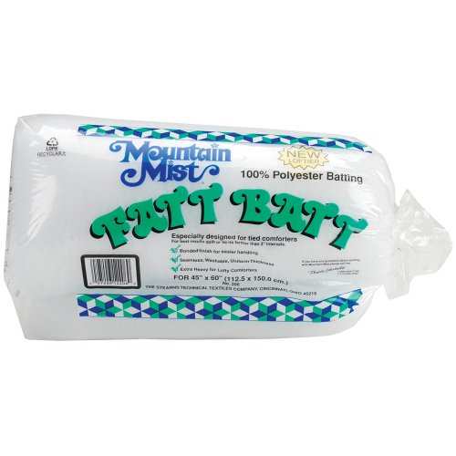 Mountain Mist Batting Edredón poliéster AU bâton-Reine Talla 45 "x 60 Fob: MI