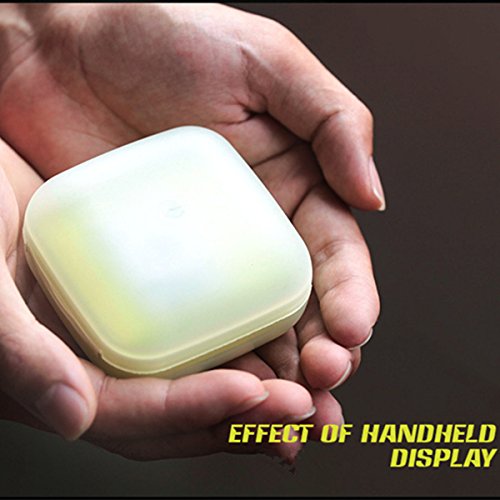 Camping Laterne, GLISTENY Campinglampe LED Notfallleuchte Zeltleuchte Tragbare Bewegliche 2PCS LED Batterien Aussenleuchte für Camping, Außen-aktivitäten, Wandern, Angeln, Abenteuer, Nachtlicht - 5