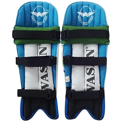 Wasan Cricket Batting Legguard Pads (4-8 Years), Size XXS (White) - Image 4