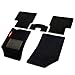Elegant Cord Black Carpet Car Mats for Hyundai Santro Xing (Set of 5 Pcs) RS.1379.00