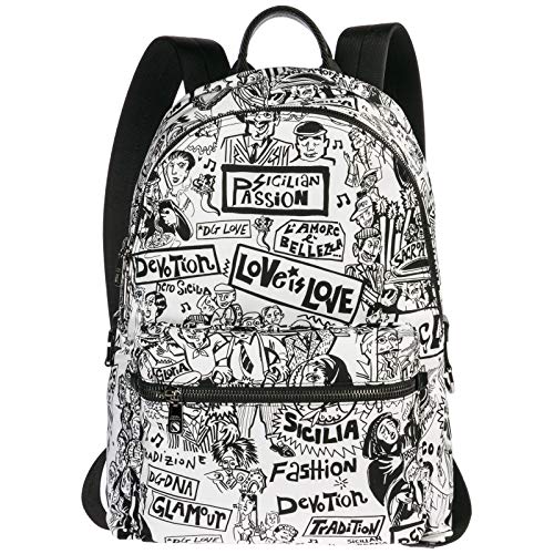 Preisvergleich Produktbild Dolce&Gabbana herren Vulcano Rucksack bianco