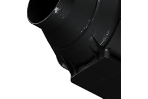 QiCrafe 125mm Extracteur d'air avec Télécommande, 416 m³/h avec Régulateur de Température et Humidité, 50W Cuivre Moteur Ventilateur d’Extraction pour Tentes Culture, Hydroponique, Garage, Cuisine