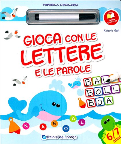 Gioco con le lettere e le parole. Ediz. illustrata. Con gadget