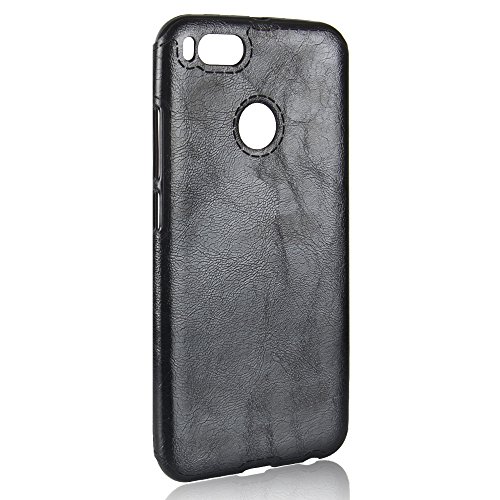 SPAK Xiaomi Mi 5X Xiaomi Mi A1 Funda Calidad PU Cuero   TPU Cubierta para Xiaomi Mi 5X Xiaomi Mi A1  Negro 