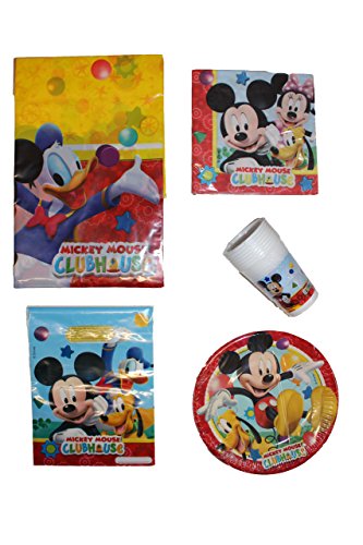 43 Teile Disney Micky Maus Clubhaus Partygeschirr Party Set