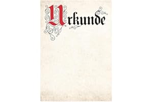 ‎TYPESTOFF TypeStoff MP-00681-05 Blank Certificate in Elephant Skin Look for Occasions such as Awards, Commendations, Honours, Recognition and Anniversaries in Private, Work or Club (Pack of 5), Paper