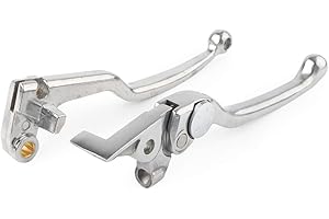GZYF Palancas de embrague de freno cromadas para motocicleta Yamaha para Fazer FZ1 / FZ6 / FZ8 2001-2005
