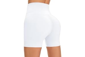 ‎FUELMEFOOT FuelMeFoot Radlerhose Damen Kurze Sporthose High Waist Shorts Leggings Unterhosen Sommer Leggins Fitness Hotpants Gym Bike.
