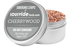 SOUSVIDETOOLS Polyscience Kirsche Wood Flavour Holzchips für Räucherpistole, 250 ml