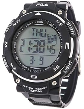Fila sportliche Herrenuhr Digital 10 BAR Licht Alarm 38-824-001