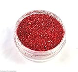 Glitter Pot - GH8 Holographic Fresh Red Glitter Eye Eye shadow Nail Art Face And Body