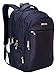 Cosmus Atomic Dx 3 Compartment Large Laptop Bag - Navy Blue Polyester Waterproof Laptop Backpack RS.1299.00
