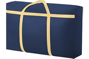 MUSBUS 1Pk Sac de Déménagement, Essentiels de Voyage, Sacs de Déménagement Robustes Extra Large, Sacs de Rangement Étanches avec Poignées et Fermetures Éclair, Boîte d'Emballage pour Déménagement