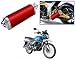 Auto Pearl Premium Quality High Performance Bike Exhaust Muffler Silencer Triangle Red For - TVS Max RS.2899.00