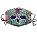 Produktbild Face Masks with Design, Dead Sugar Skull Wallpaper Masks Dust Mask Anti Pollution Mask Can Be Washed Reusable Masks Cotton Mouth Mask for Men Women 175