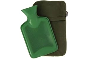 Next Generation Tackle NGT Hot Water Bottle - 1L Capacity with Fleece Lined Casing - Very Cosy!