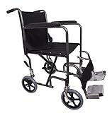 Angel Mobility Lightweight Folding Transit Transfer Travel Portable Wheelchair (AMW0011)